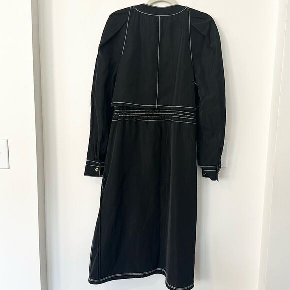 REJINA PYO Reese Shell Dress In Black Dress S - Picture 9 of 13